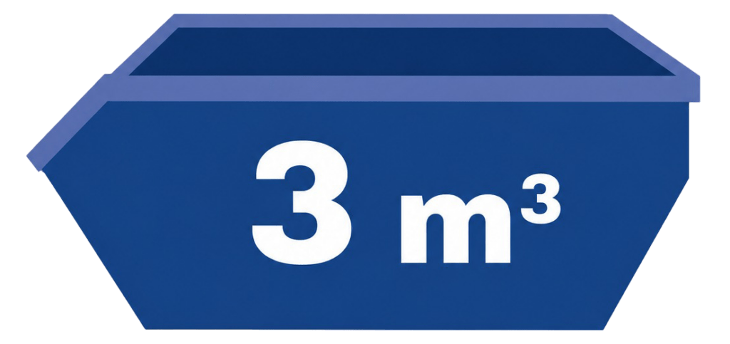 3m³ mini skip bin hire Geelong — small skip bin for household cleanouts delivered by Geelong All Bins